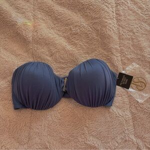 Victoria's Secret Swim Bombshell Blue Bikini Top